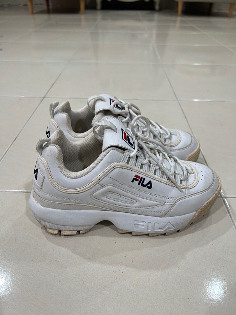 FILA Disruptor II White Authentic Shoes