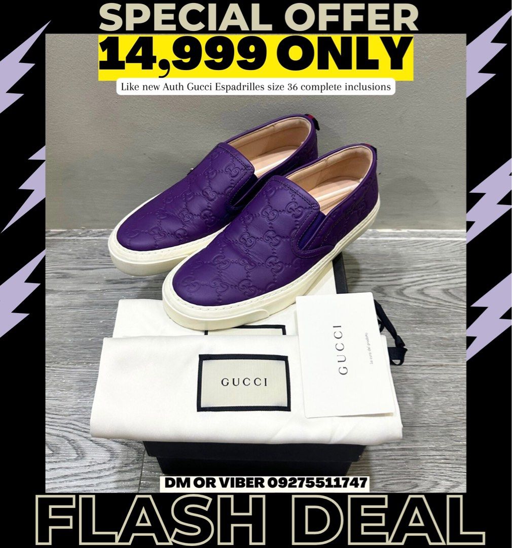 Gucci espadrilles womens sale discount