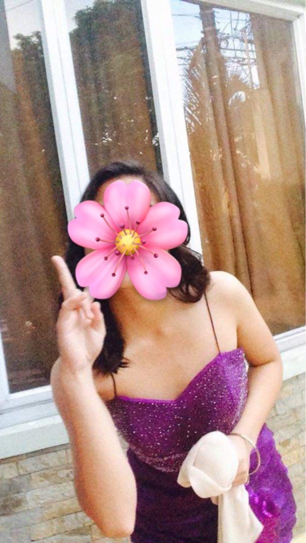 FOR RENT: Purple Mini Dress (Category: Evening dresses & gowns) located in Quezon City. Submitted by arttstuff (Listing ID 1314500337, Image 1). Description: just dry-cleaned ! • with padding • cute details 🫶 • meet-ups only so u can check the quality urself hehe u can own it for ₱1,500.