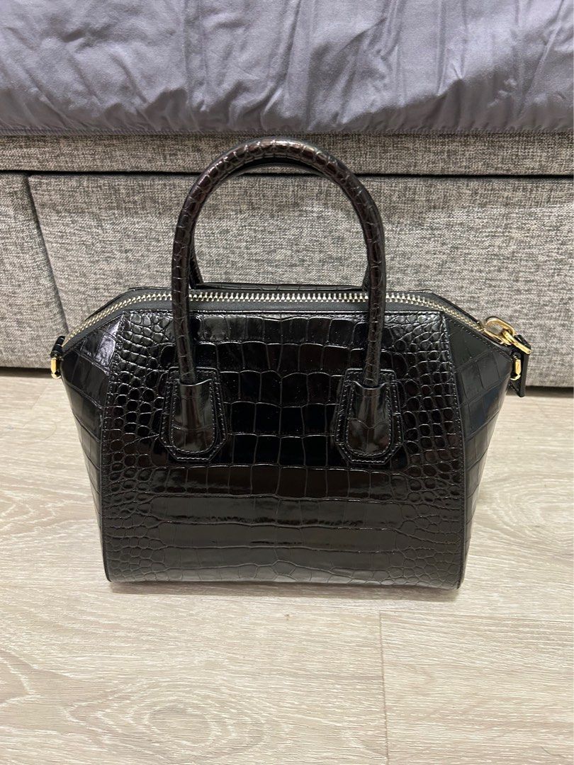 Givenchy Antigona Small Leather Tote Mock Croc Carousell