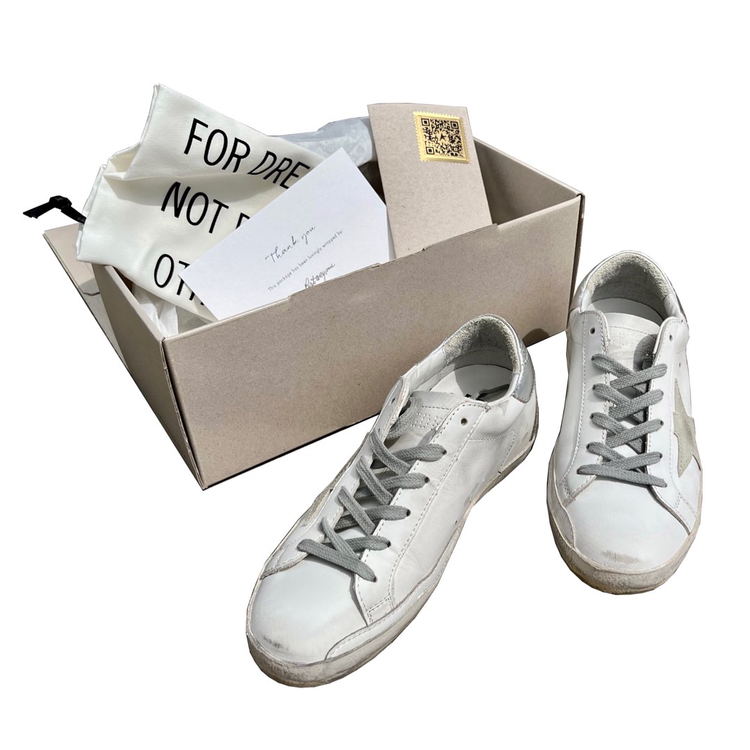 Golden goose hidden wedge sneakers clearance