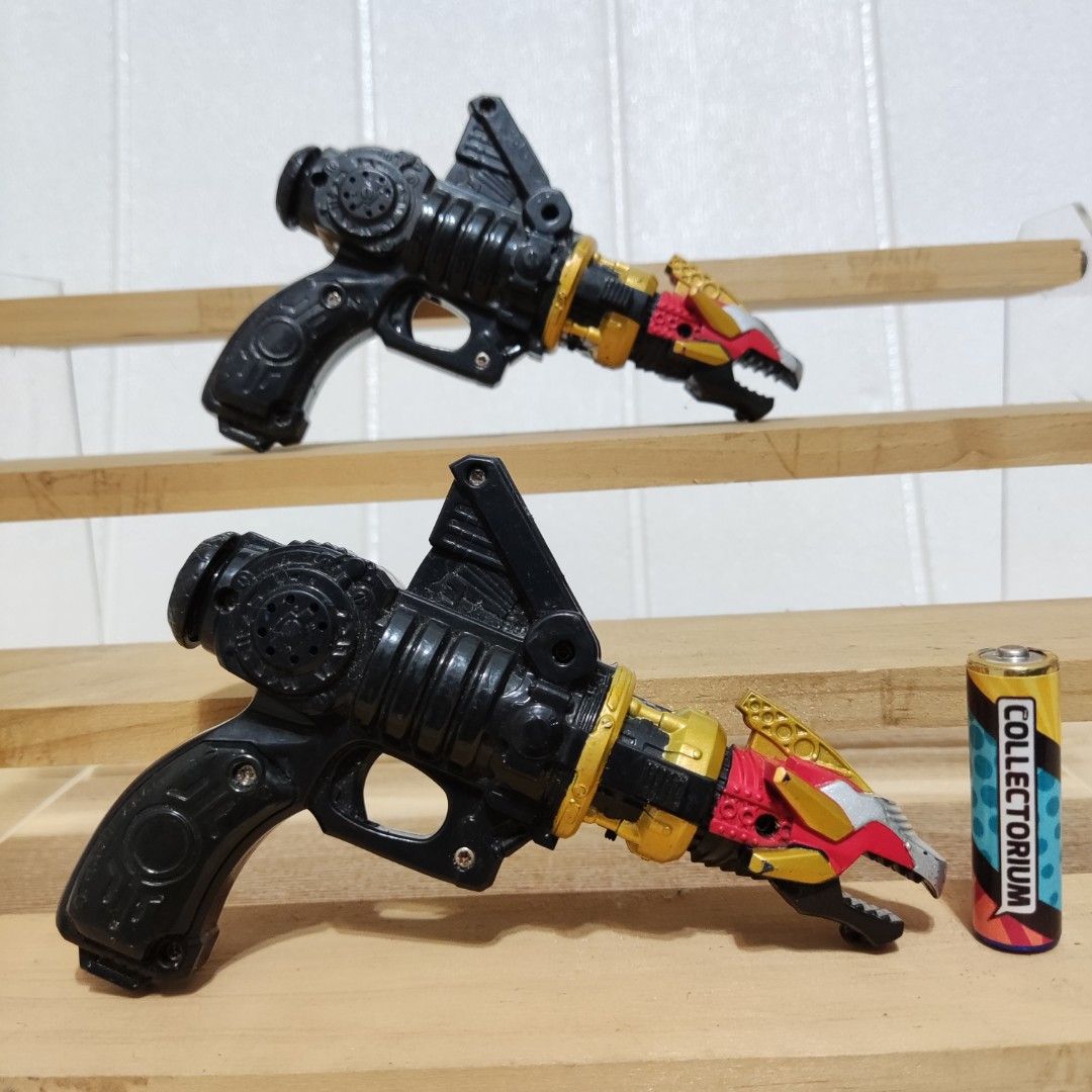 Gosei Blaster Goseiger Power Rangers MegaForce (Category: Action & Battle Toys) located in Calauag. Submitted by renzo649 (Listing ID 1314401734, Image 2). Description: Non-DX Gosei Blaster from Tensou Sentai Goseiger Not working Condition: 2nd-hand. As is. Please manage your expectations. Price: P50 each FB: @thecollectoriumph.