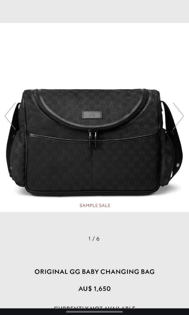 Gucci ORIGINAL GG BABY CHANGING BAG Luxury Bags Wallets on Carousell