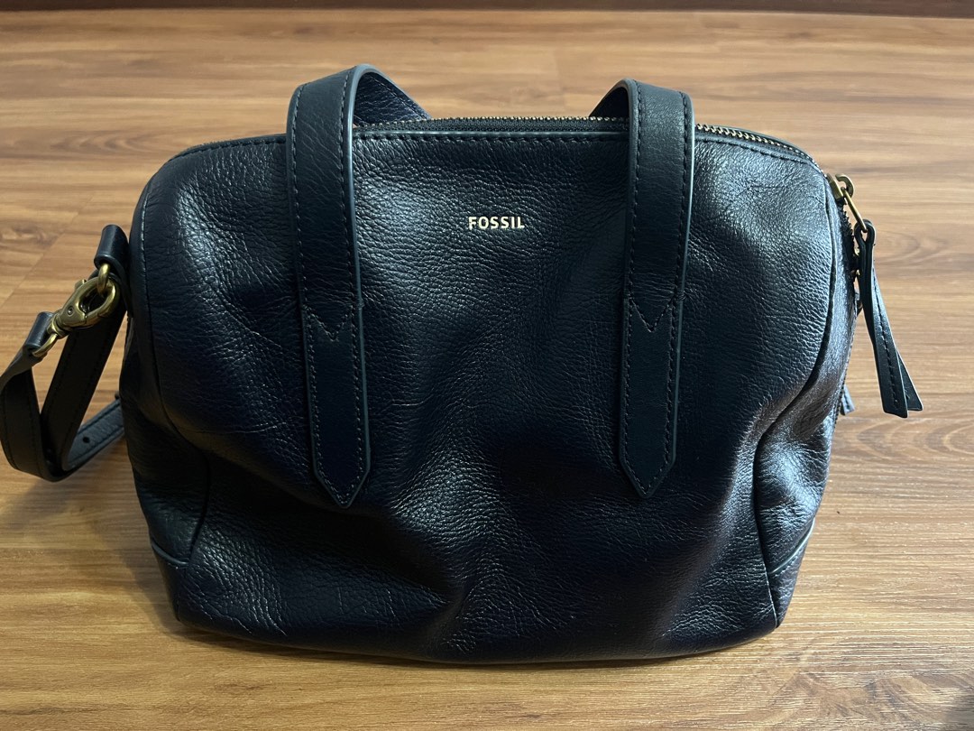 Fossil sydney satchel heritage blue online