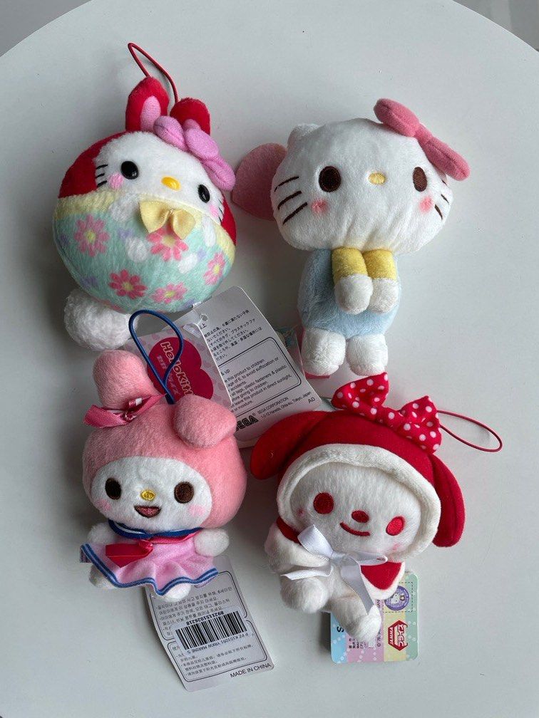 Hello Kitty Assorted (Category: Plushies & Soft Toys) located in Singapore. Submitted by devildog62 (Listing ID 1314463418, Image 2). Description: Assort Hello Kitty $8 to $20.