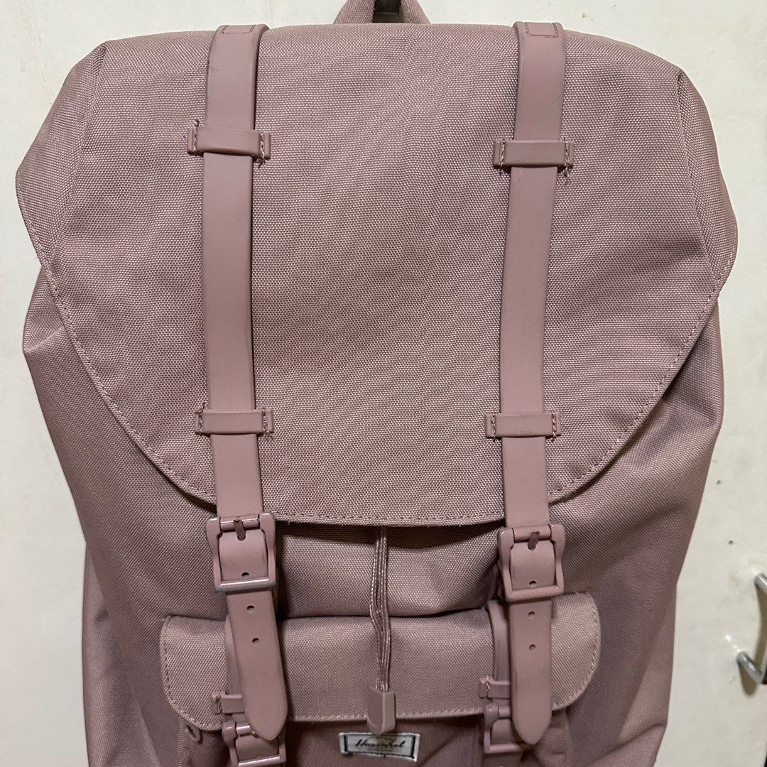 Herschel Little America Mid Volume in Ash Rose 17L Women s Fashion Bags Wallets Backpacks on Carousell
