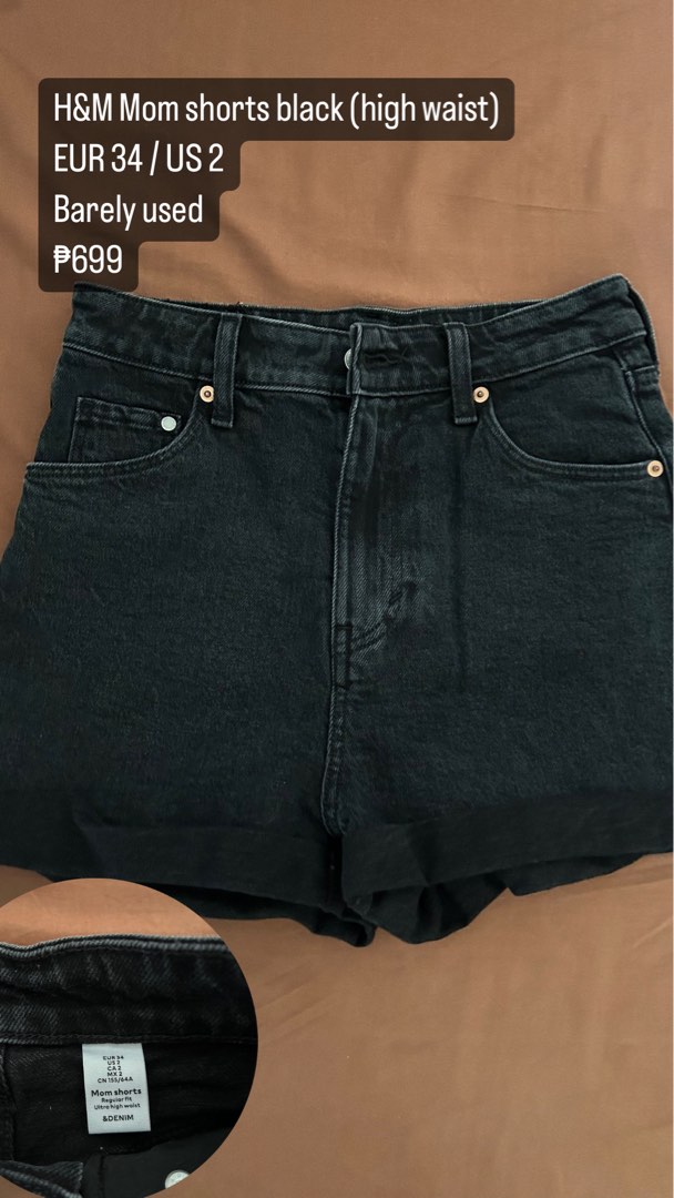 H and m mom shorts clearance