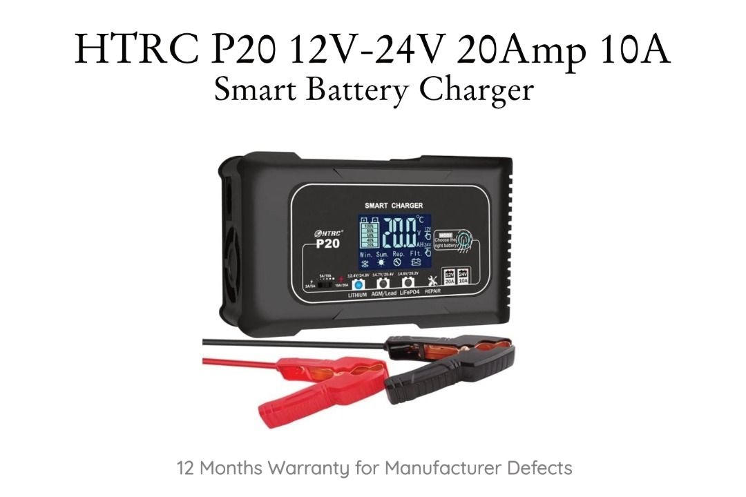 Smart Battery Charger, 8-Amp, LiFePO4 Lead-Acid (AGM / Gel / SLA) Car Battery Charger - 7.1 X 6.3 X 2.6 In - Bed Bath & Beyond - 42655760 - View #5