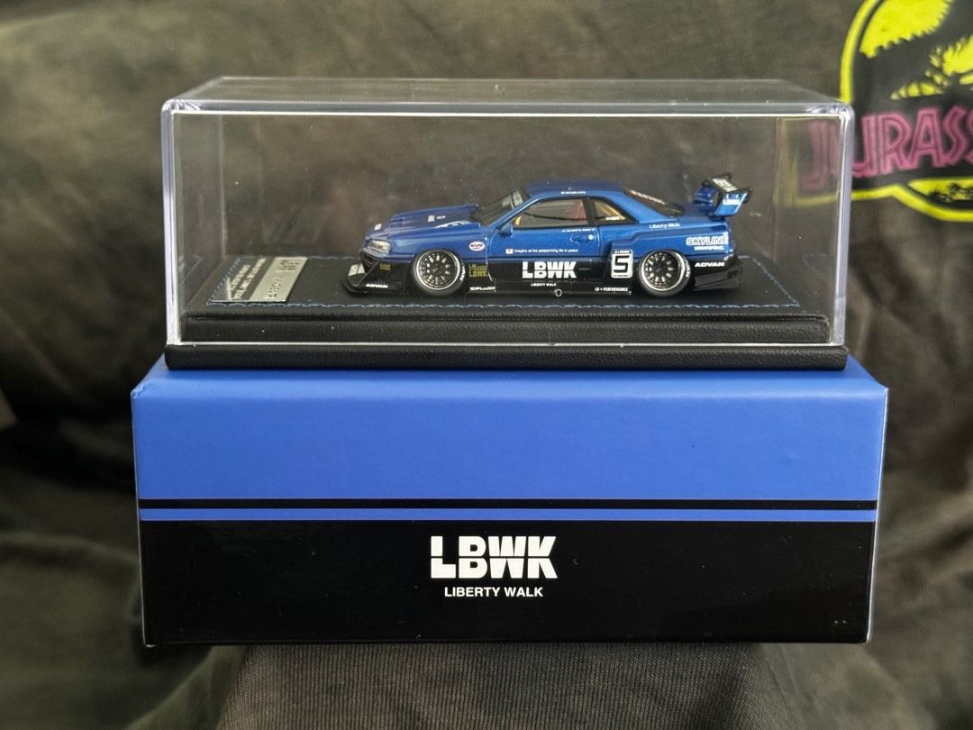 Inno 1/64 ER34 GTR GT-R Skyline Silhouette LBWK Nissan R35 R34, 興趣及遊戲 ...