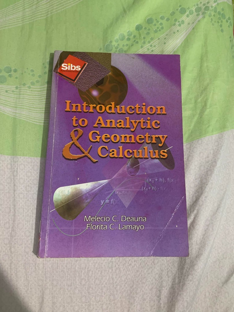 Introduction to analytic geometry and calculus, Hobbies & Toys, Books ...