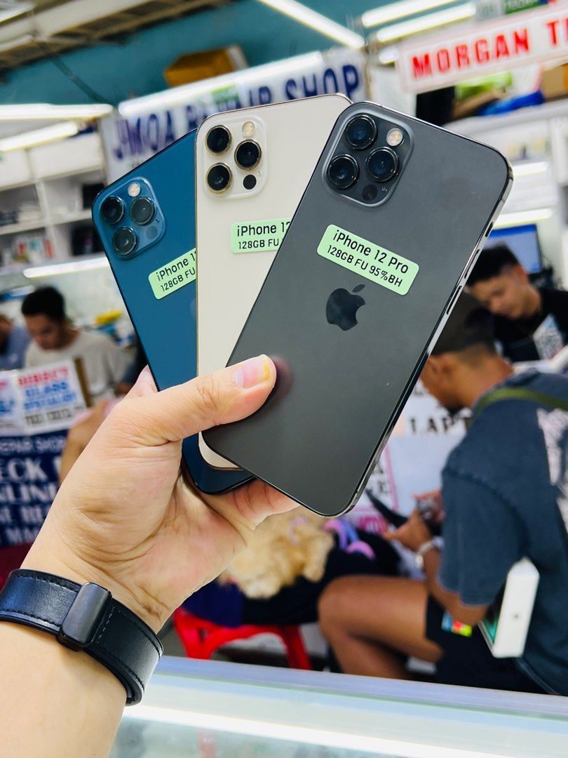 Iphone 12 Pro 128GB 95bh no issues Openline any sim will do (Category: iPhone 12 Series) located in San Juan City. Submitted by saabangadgetshop (Listing ID 1314540894, Image 2). Description: Onhand | Pre-owned iPhone 12 Pro 128GB OPENLINE 95bh NO HIDDEN ISSUES NO HISTORY OF REPAIR 99%Smooth TEST TO SAWA RESET ALL YOU WANT NOT REFURBISHED AUTHENTIC PHONE ALL WORKING Mode of Payment : ⬇️ ▪️Cash ▪️Bank Transfer ▪️Gcash ▪️Credit Card + interest ▪️Gg