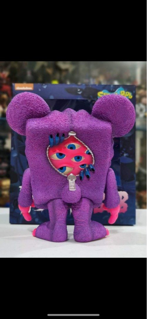 The IT BEAR BOB purple version スポンジボブ The IT BEAR BOB purple version スポンジボブ