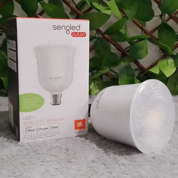 JBL Sengled Pulse LED+ Wireless Speaker C01-BR30AUB22 (Category: Soundbars, Speakers & Amplifiers) located in Paranaque City. Submitted by ivy69425 (Listing ID 1314402573, Image 1). Description: Brand: JBL Model: C01-BR30AUB22 Condition: New/Working/With Box Voltage: 220V Features: • Model: C01-BR30AUB22 • Power Supply: 240V AC, 50Hz, 120mA (typ.) • Lamp Socket: B22 • Power Consumption: 11.5W (Rated), 15W (LED+Speaker) • Dimensions: 140.0mm (H) x