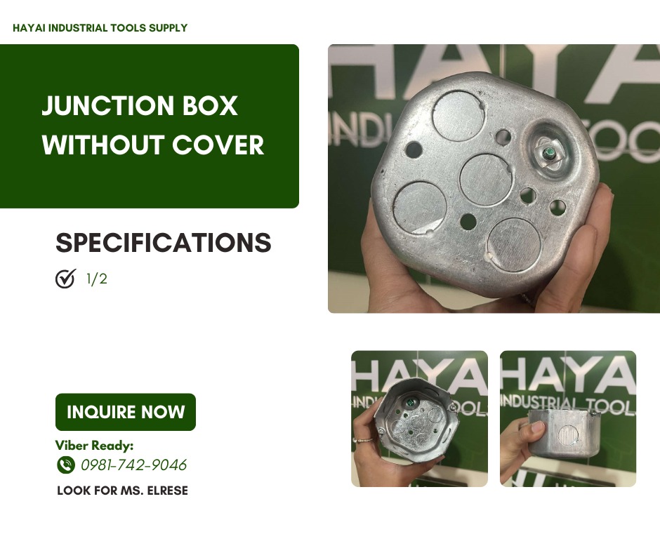 JUNCTION BOX W/OUT COVER, Commercial & Industrial, Construction Tools ...