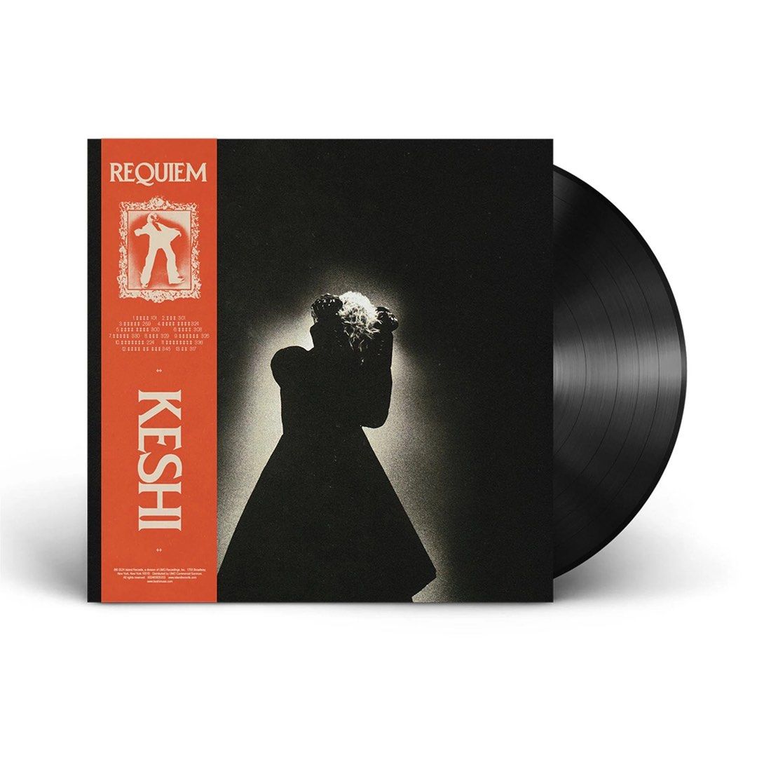 keshi Requiem 直筆サイン入りポスター Keshi Requiem CD 直筆サイン入りアートカード付き ブラック