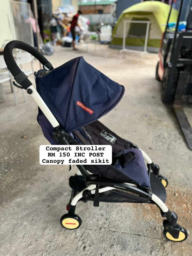 Kiddopotamus Compact Stroller Babies Kids Going Out Strollers on Carousell