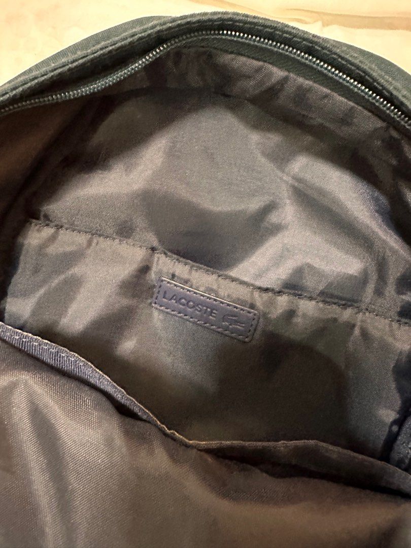 Lacoste Backpack (Category: Backpacks) located in Mandaluyong City. Submitted by flyhighst (Listing ID 1314420969, Image 3). Description: .