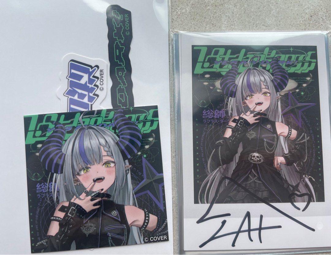 ラプラス・ダークネス　活動2周年ステッカー 非公式】ラプラス・ダークネス【ステッカー】 - ネコノココロ - BOOTH