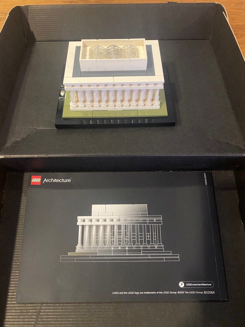 LEGO Architecture: Lincoln Memorial 21022, Hobbies Toys, Toys