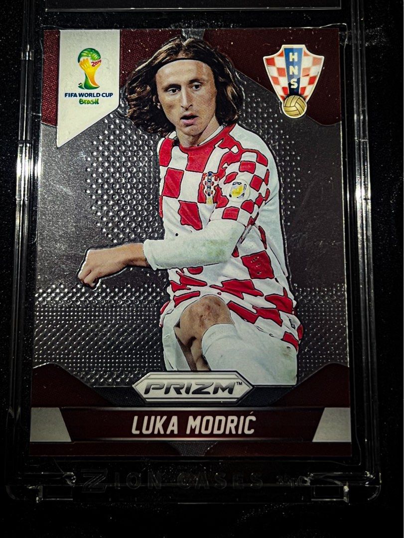 🚨LAST ONE LEFT! 🚨Luka Modric Rookie Tottenham hotspur, croatia real madrid panini world cup prizm 2014- Not Premier League Panini Prizm Match Attax Ronaldo Messi Neymar Mbappe Haaland (Category: Other Sports Equipment and Supplies) located in Singapore. Submitted by 88hobbyworld (Listing ID 1314543009, Image 1). Description: .