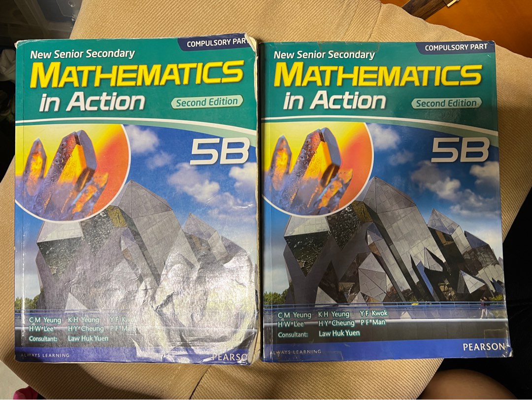 5b Math Notebook Mathematics In Action 5B x 2, 興趣及遊戲, 書本 & 文具, 教科書 - Carousell