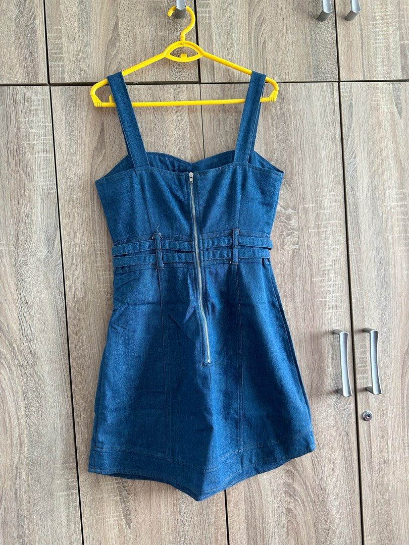 Mds denim dress, Women's Fashion, Dresses Sets, Dresses on Carousell