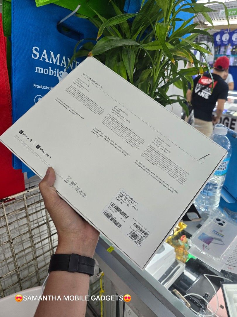 Microsoft SURFACE PRO X PLUS 16GB 256GB BRANDNEW (Category: Desktops) located in Manila. Submitted by lenweltong05295 (Listing ID 1314478369, Image 3). Description: Microsoft SURFACE PRO X PLUS 16GB 256GB BRANDNEW Brandnew Sealed with Warranty Onhand Stock.