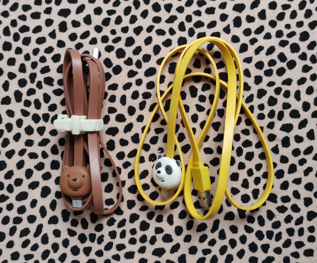 Miniso We Bare Bears - 1m Micro USB Charging Cable 2.1A for Android Phone (Category: Chargers & Cables) located in Makati City. Submitted by spicykimchi1238 (Listing ID 1257674597, Image 1). Description: Selling my Miniso We Bare Bears - 1m Micro USB Charging Cable Selling all for ₱ 150.00 FOR BOTH RFS: Decluttering/ Need funds If interested, you can send me a message for more details and photos. For sure buyers, please send me the following: Nam