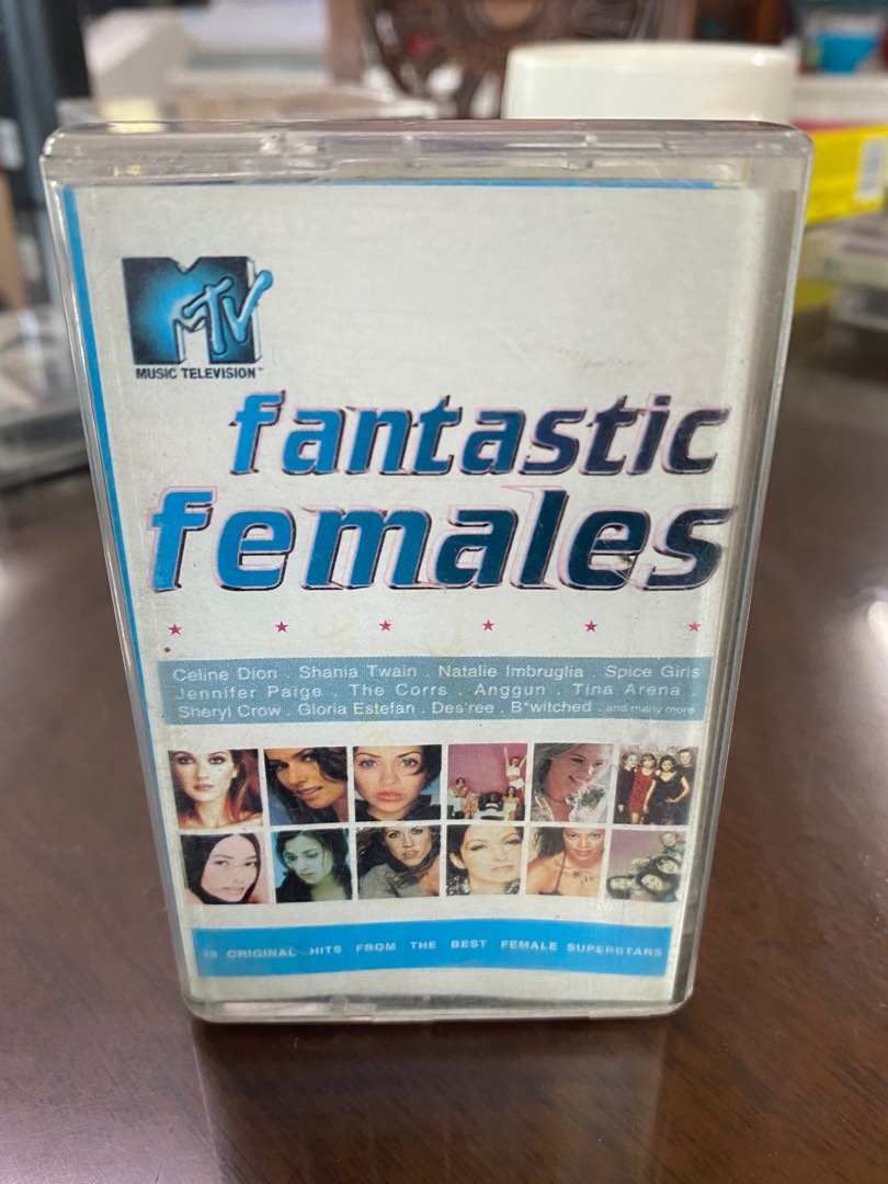 MTV FANTASTIC FEMALES Spice Girls Shania Twain Celine Dion Original 