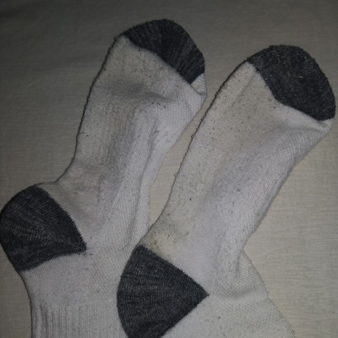 NBA Socks (White, Dark Gray) (fits best Small) (Category: Socks) located in Silang. Submitted by hundred_lives (Listing ID 1314536393, Image 3). Description: NBA Socks (White, Dark Gray) (fits best Small) #listsellwin.