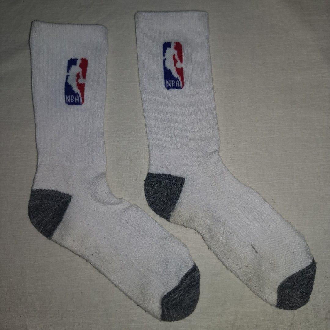 NBA Socks (White, Dark Gray) (fits best Small) (Category: Socks) located in Silang. Submitted by hundred_lives (Listing ID 1314536393, Image 1). Description: NBA Socks (White, Dark Gray) (fits best Small) #listsellwin.