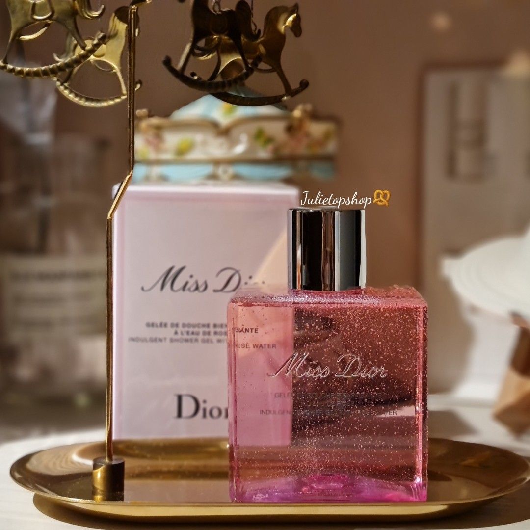 NEW IN Miss Dior Indulgent Shower Gel with Rose Water 175ml