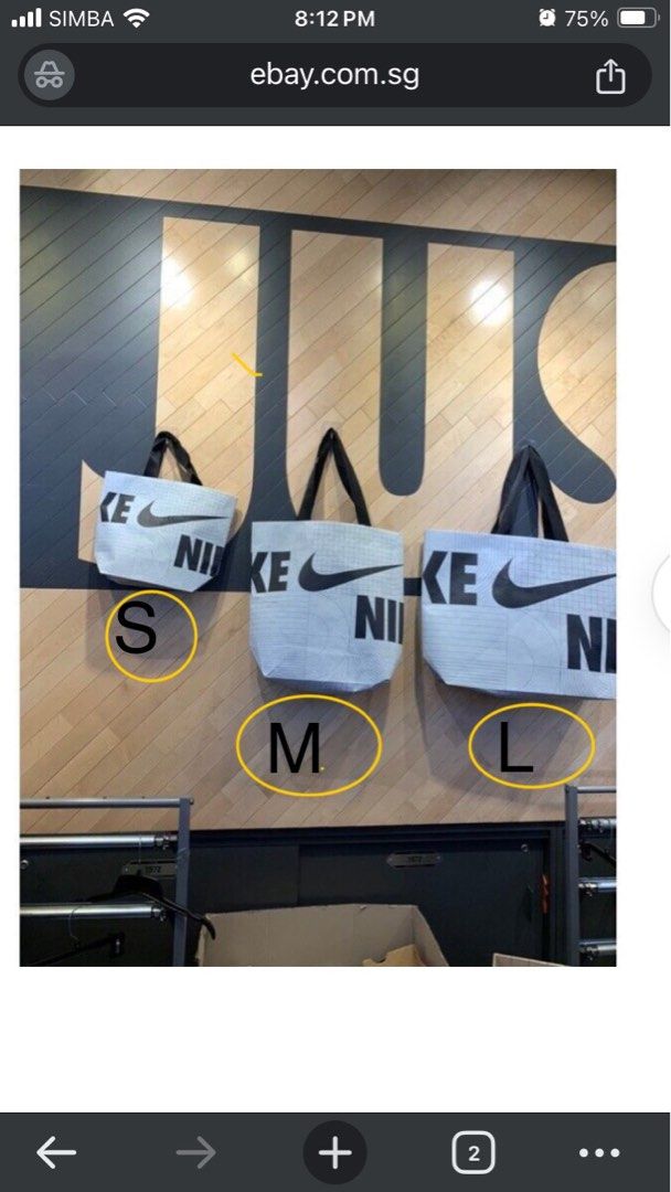 nike recycle bag