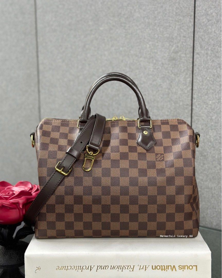 Louis vuitton speedy bandouliere 30 damier ebene outlet
