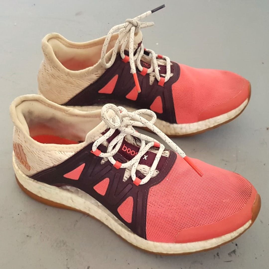 Adidas pure boost salmon hotsell