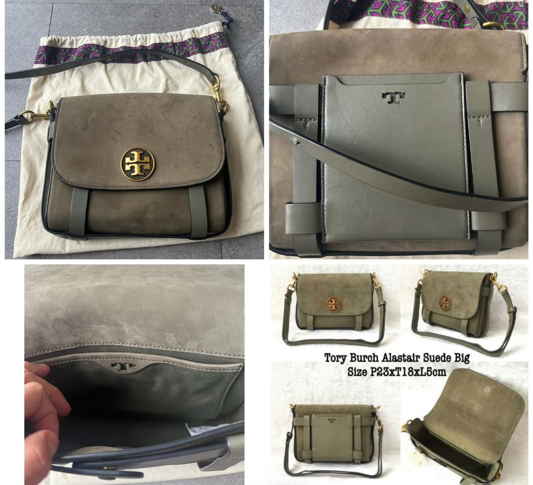 Original Tory Burch alastair bag suede
