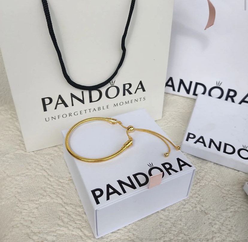 Pandora Slider snake chain bracelet Women s Fashion Jewelry Organizers Bracelets on Carousell