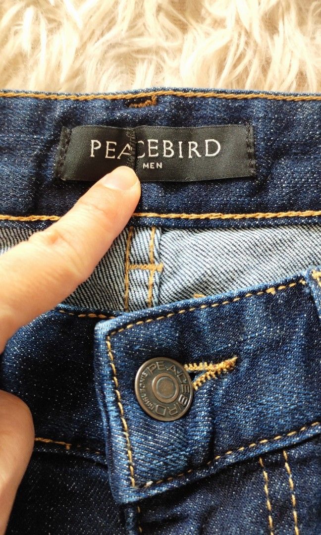 Peacebird men's jeans (Category: Jeans) located in Manila. Submitted by cristdelro46164 (Listing ID 1314443943, Image 2). Description: Brand new over runs!!! Brand: Peacebird Size: 32 Php 350.00 each For inquiries please call or text 09950050989 or visit our fb page Cristiel Collection.