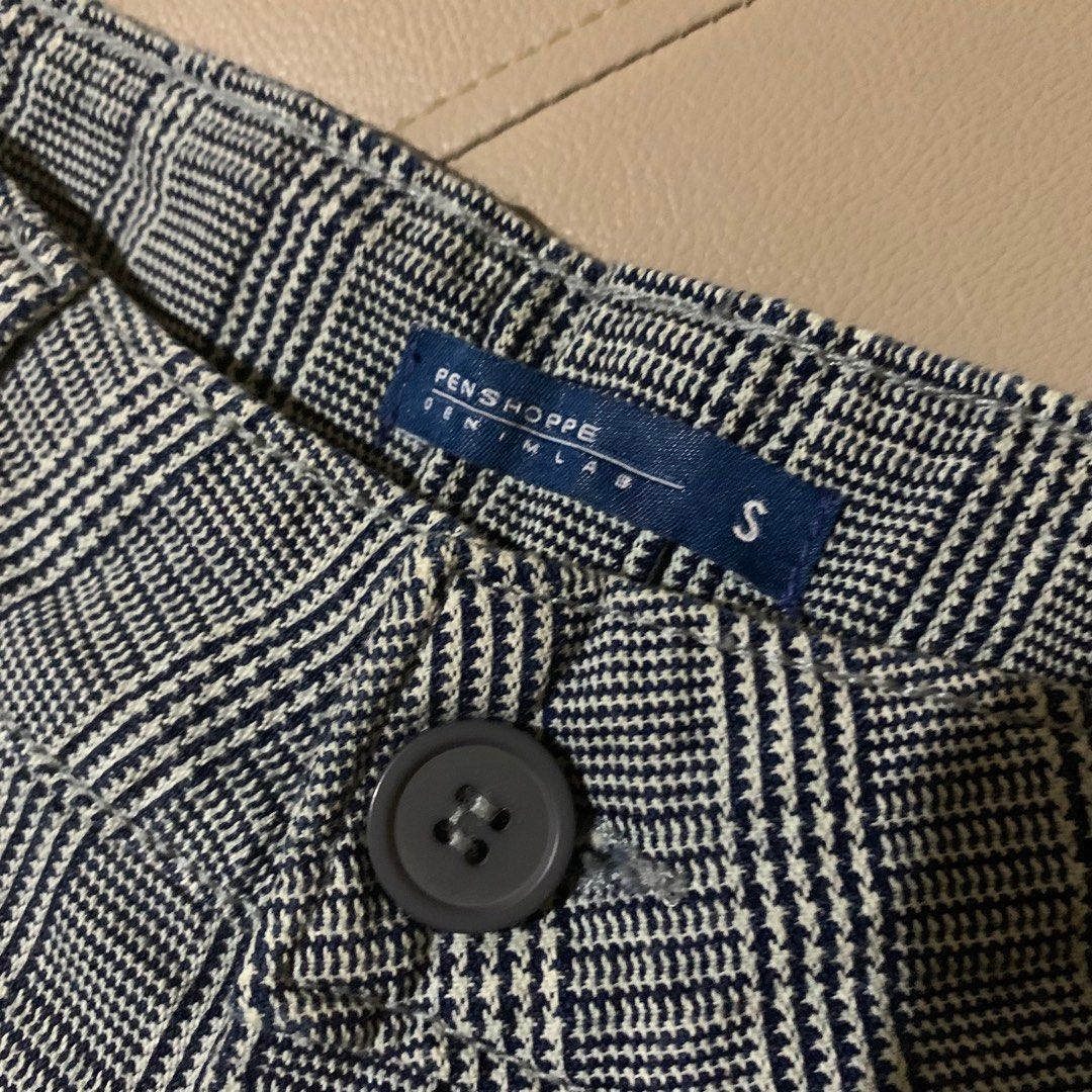 PENSHOPPE checkered trousers