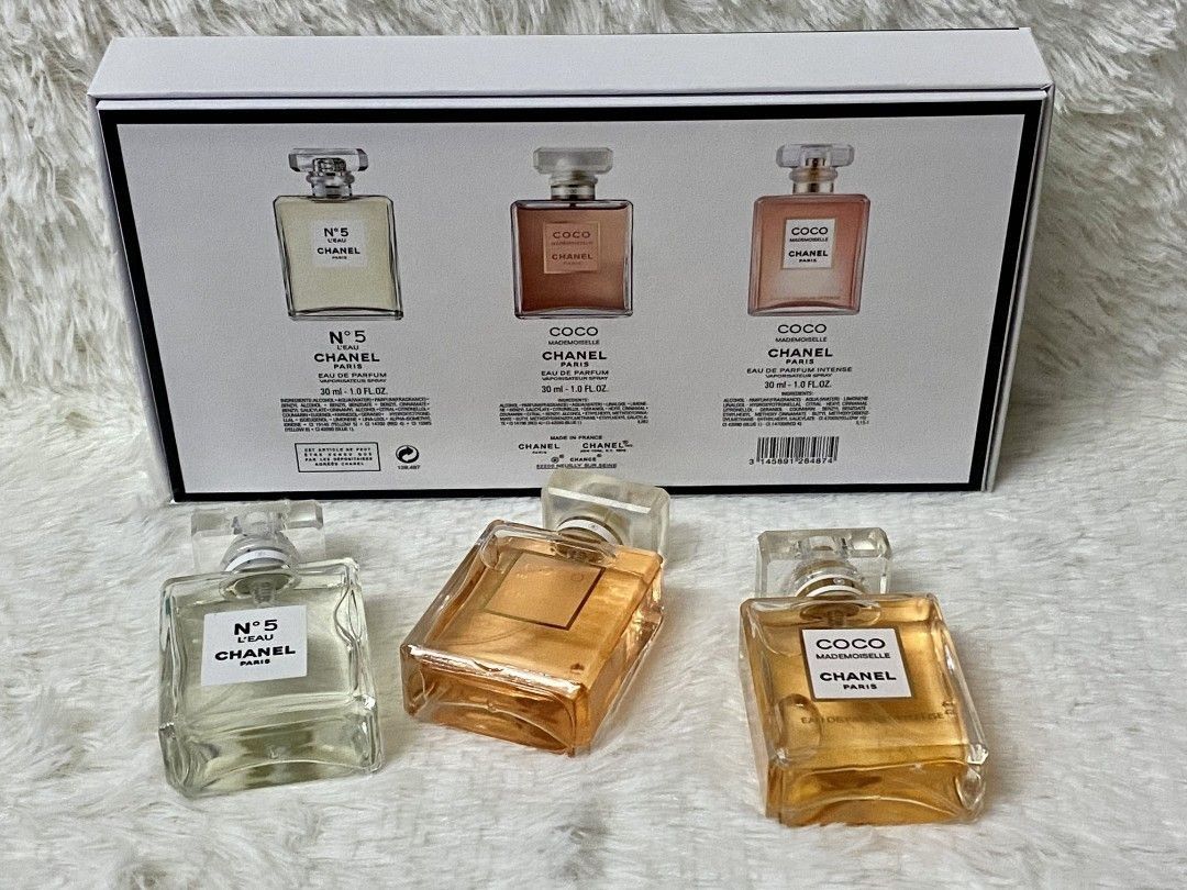 Coco chanel perfume set clearance