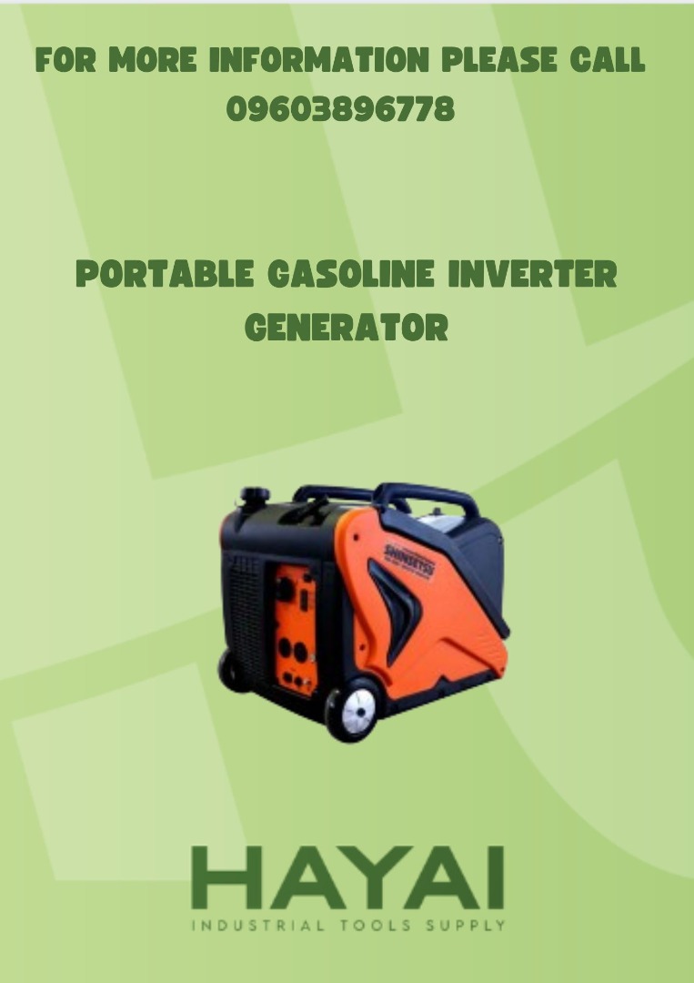 PORTABLE GASOLINE INVERTER GENERATOR, Commercial & Industrial ...