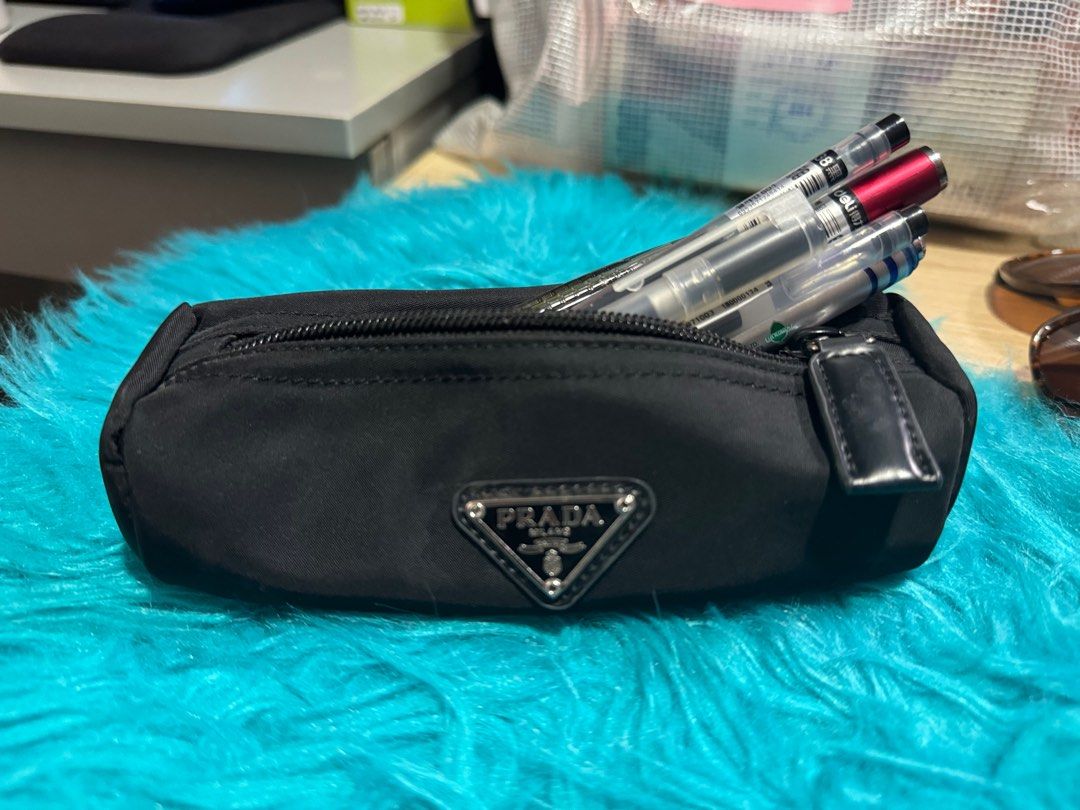 Prada pencil case Luxury Bags Wallets on Carousell