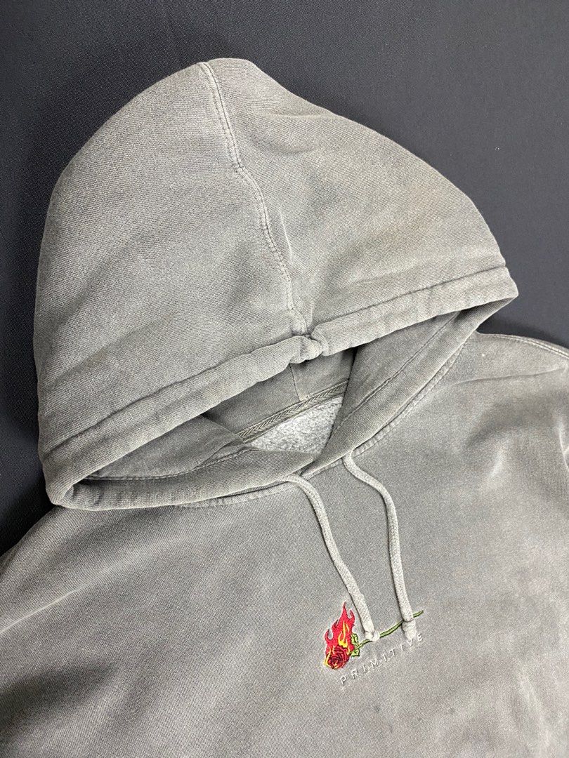 Primitive burning rose hoodie new arrivals