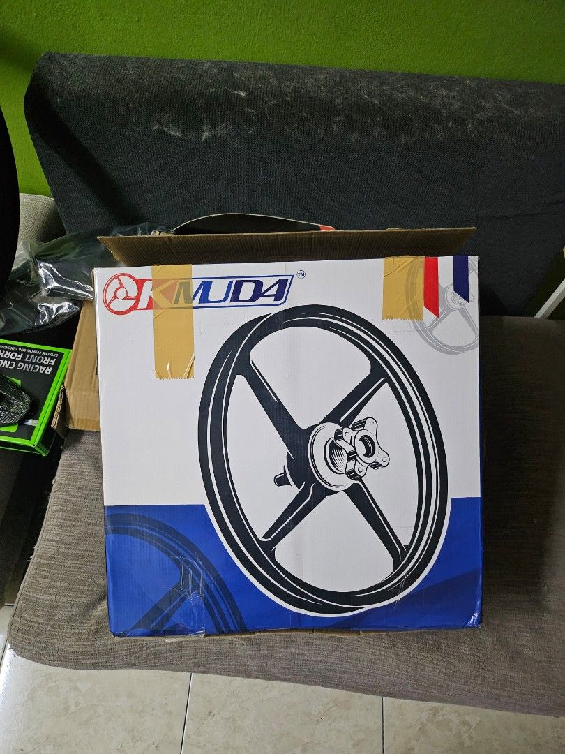 Superfly Custom Rim Rim 4 batang custom y15 okumda*superfly, Auto Accessories on Carousell