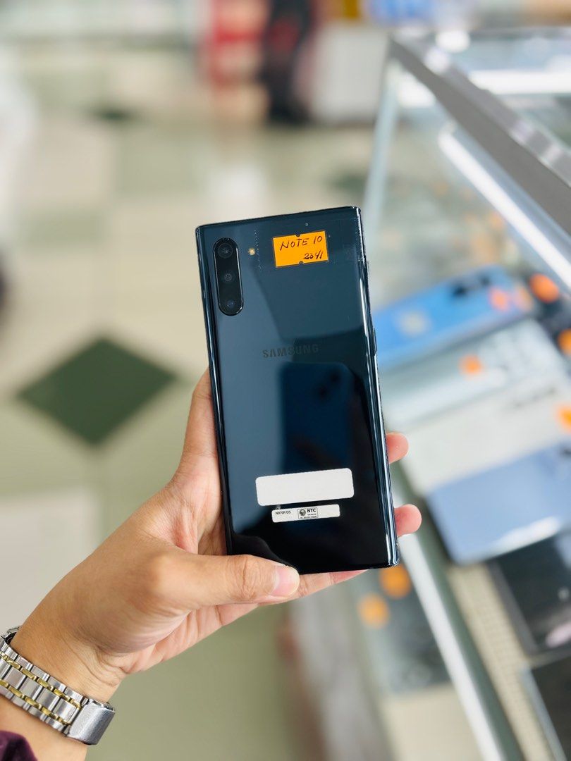 Samsung Note 10 8/256gb Openline Dualsim NTC Approved (Category: Samsung) located in San Juan City. Submitted by aynaagadgets (Listing ID 1314520456, Image 1). Description: FOR SALE | TRADE / SWAP PASS SA MGA SCAMMERS / THIRD PARTY (RFS: Buy and Sell) SAMSUNG NOTE 10 OPENLINE ⬇️DETAILS⬇️ •8/256 GB (Other storage is also available) •Openline (Other Variant is also available but different price) •Black (Other color is also available but price may v