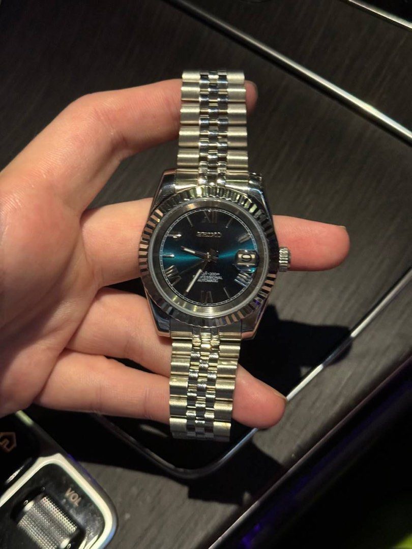 Seiko mod X Rolex datejust Men s Fashion Watches Accessories Watches on Carousell