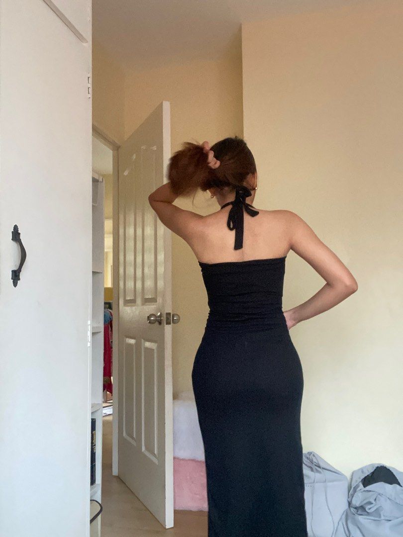 Shein black dress (Category: Dresses) located in Cavite. Submitted by _cc25 (Listing ID 1314494072, Image 2). Description: Rfs: decluttering .