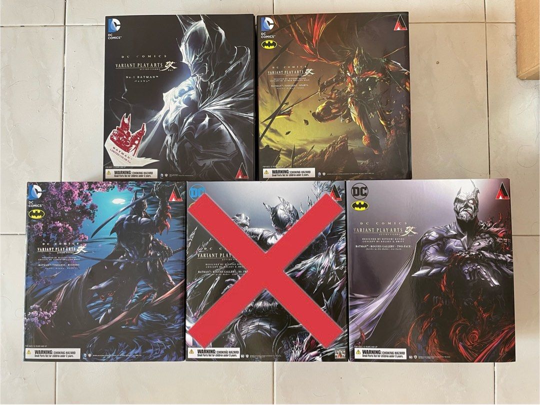 Square Enix Play Arts Kai Variant Batman Limited Colour Timeless