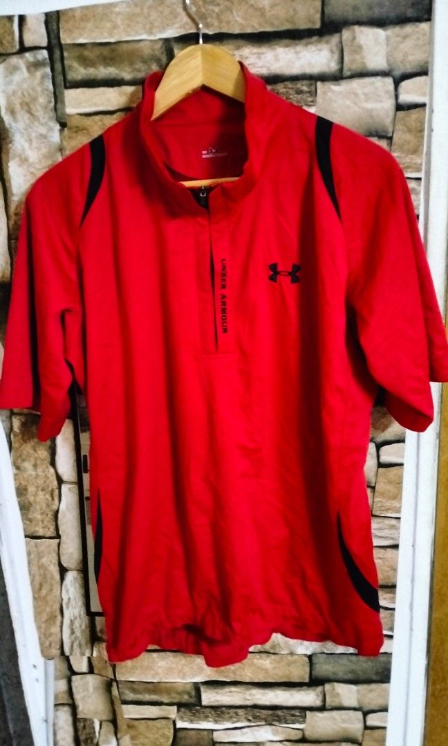 Under armour windbreaker short sleeves Announcements on Carousell