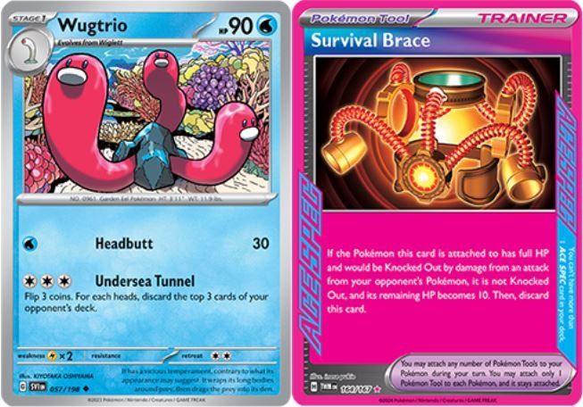 Updated for Shrouded Fable] Pokemon TCG Wugtrio Mill Deck with Survival  Brace ACESPEC, Hobbies & Toys, Toys & Games on Carousell